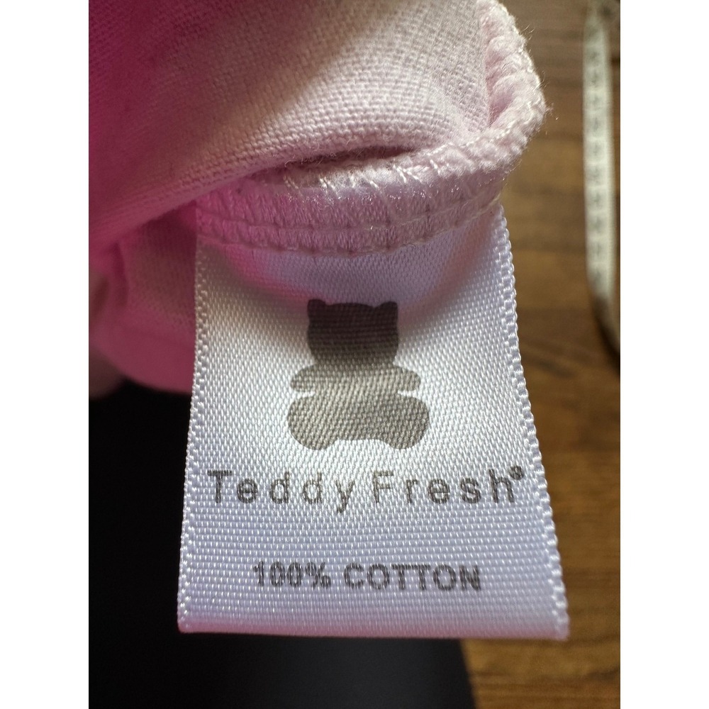 Teddy Fresh x Looney Tunes Bad Girls Graphic Pink Short Sleeve Boxy Tee Small - Picture 6 of 6
